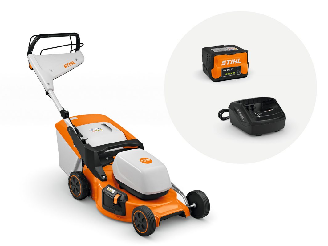 STIHL RMA 253 T (1db AK 30 S akkuval és AL 101 töltővel) Akkumulátoros fűnyíró