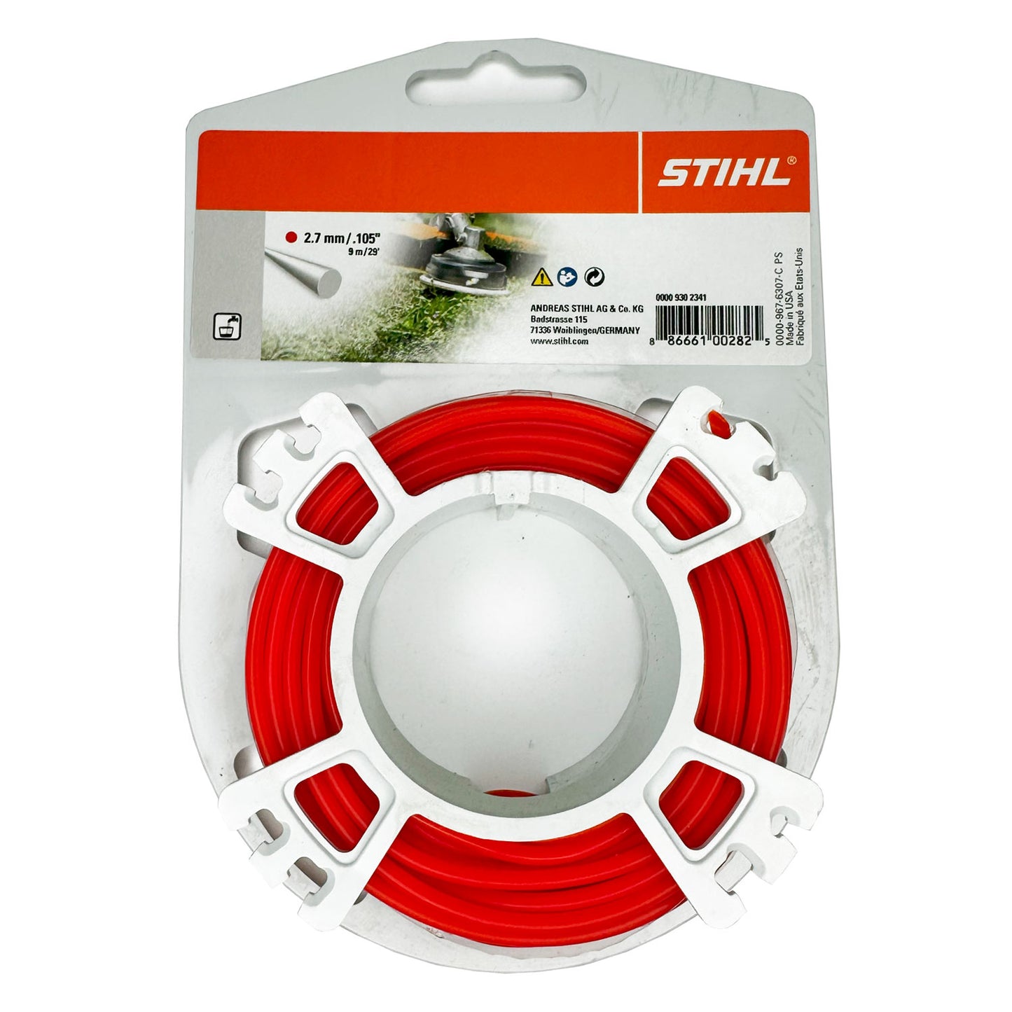 STIHL 2,7 mm DAMIL KEREK 9M
