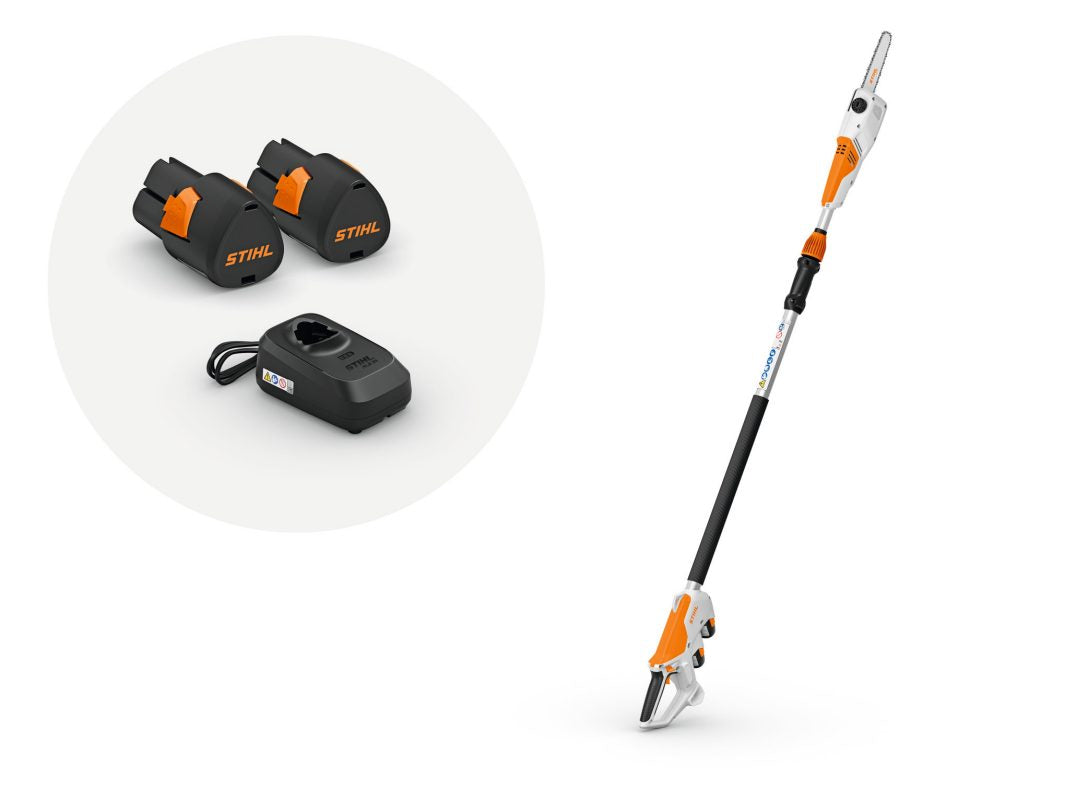 STIHL HTA 30 AKKUS MAGASSÁGI ÁGVÁGÓ (2DB AS2 AKKUVAL ÉS ALS31 TÖLTŐVEL)