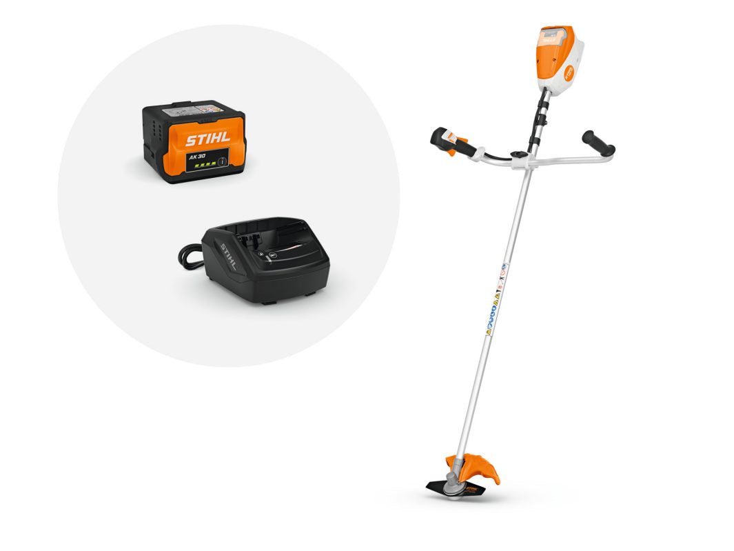 STIHL FSA 80 AKKUS FŰKASZA (AK 30 AKKUVAL ÉS AL 101 TÖLTŐVEL)