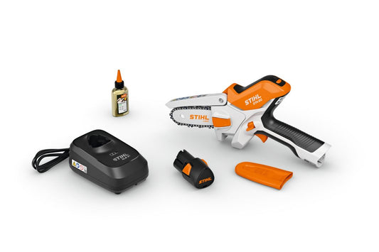 STIHL GTA 20 SET (AS2 TÍPUSÚ AKKUVAL, ÉS ALS 31 TÖLTŐVEL SZETTBEN)