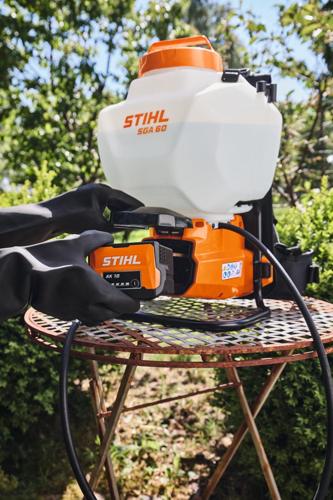 STIHL SGA 60 AKKUS PERMETEZŐ (AKKU ÉS TÖLTŐ NÉLKÜL) AK SYSTEM